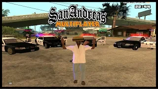 TROLLING COPS IN GTA SAN ANDREAS MULTIPLAYER!