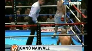 Visión 7: Boxeo: Ganó Narváez