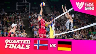 Mol, A./Sørum vs. Henning/Winter - Quarter Finals Highlights Hamburg 2023 #BeachProTour