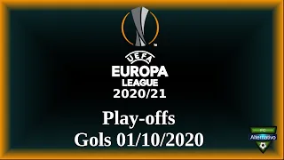 UEFA Europa League 2020/21 - Gols 01/10/2020 - Play-offs