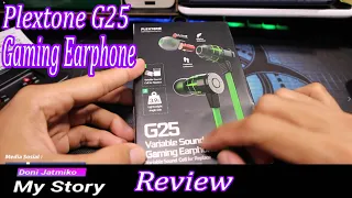 Gaming Earphone Plextone G25 #Review