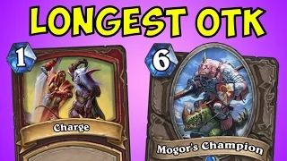 [Hearthstone] The World's Longest OTK Setup