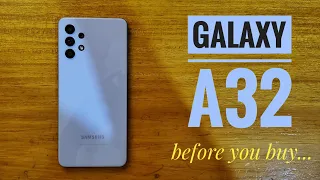 Samsung galaxy a32  8 months later review.