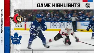 Senators @ Maple Leafs 9/24 | NHL Highlights 2022