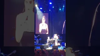 Katharine McPhee 's spot on and funny impersonation of Celine Dion