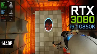 Portal with RTX - 1440p DLSS | RTX 3080 + i9 10850K