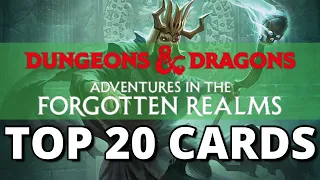 Mtg: Top 20 Cards in D&D Adventures in The Forgotten Realms!