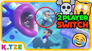 Super Mario 2 Player Switch 🤦‍♂️😱 w/ Co-Moderator | K.Tze