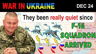 24 Dec: Finally! FIRST F-16 SQUADRON ALREADY TERRORIZING RUSSIAN AVIATION | War in Ukraine Explained