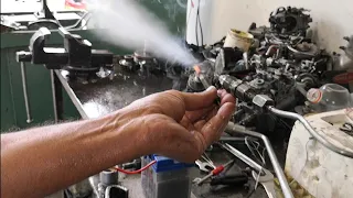 How to 1kz injector test, Toyota 1kz nozzle service