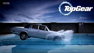 ROLLS ROYCE drives INTO A POOL Top Gear | 4K 60fps AI Upscale #topgear #thegrandtour