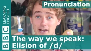 👄 Tim's Pronunciation Workshop: Why does the /d/ sound sometimes disappear?