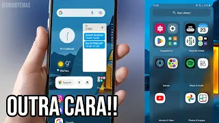 OUTRA CARA!! Personalize SEU SAMSUNG com NOVOS TEMAS incríveis