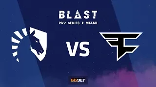 [RU] Liquid vs FaZe | Map 2 – Dust2 | Grand Final | BLAST Pro Series Miami 2019