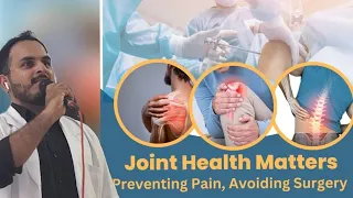 How to avoid Joint Pain and Surgery - Seminar at St.Blaise