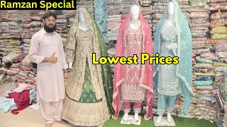 Ramzan Speical Dresses Handloom Sarees With Price Banarasi zardosi stone work hand work bridal Saree