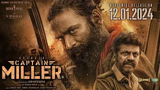 #CaptainMiller (Hindi) | Releasing In Cinemas On 12th Jan 2024 | Dhanush | Shivarajkumar