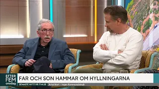 Far och son Hammar på bio med kronprinsessan: “Osannolikt” | Efter fem | TV4 & TV4 Play