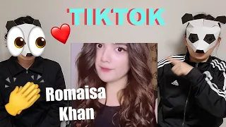 KOREAN React on Romaisa Khan Pakistani Tik Tok Reaction