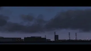 X-Plane 11 Vanderbilt LifeFlight EC-135 Dusk Landing