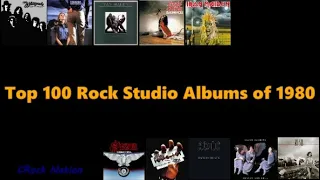 Top 100 Rock Studio Albums of 1980