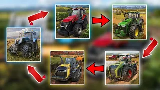 Fs22 vs Fs20 vs Fs19 vs Fs18 vs Fs16 | Mobile and PC Games | Timelapse |