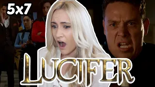 LUCIFER 5x7 *Reaction/Commentary* *DAN SHOOTS LUCIFER!?*