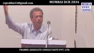 Mumbai Draft Development Plan 2034, Chandrashekhar, Architect.