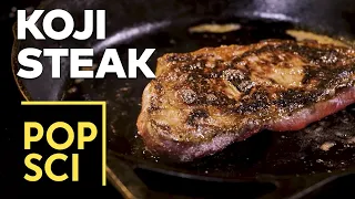 How to get a 45-day-aged steak in only 48 hours: Cooking with koji (and science!)