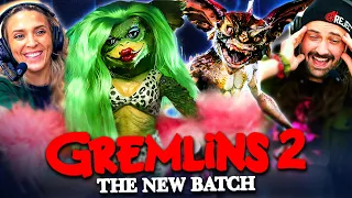 GREMLINS 2: THE NEW BATCH (1990) MOVIE REACTION!! FIRST TIME WATCHING!!  Full Movie Review!