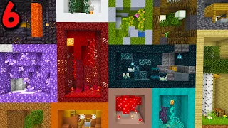 I Rebuilt EVERY Biome in Minecraft Hardcore