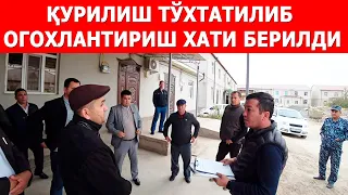 Қонун бузилиш холати аниқланиб, судга даьво ариза киритилди.