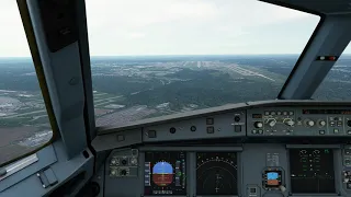 Landing in St. Louis msfs2020 (glitch)