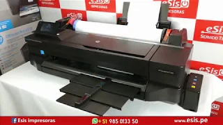 El mejor Plotter A1 HP T120 con Sistema Continuo  20,000 impresiones sin problemas