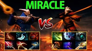 Miracle- Dota2 [Juggernaut] vs Sven- What a Comeback!