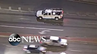 Wild police chase