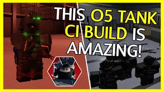 Using The BEST Tank Build With O5 UPGRADED Chaos Insurgency! (SCP Roleplay)