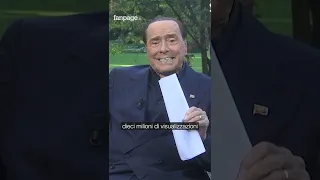 Berlusconi: "Su TikTok c'è un ragazzo che mi piace molto" #shorts