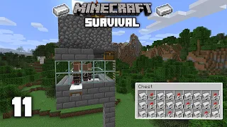 Minecraft: EASIEST Iron Golem Farm - Survival Let's play | Ep 11