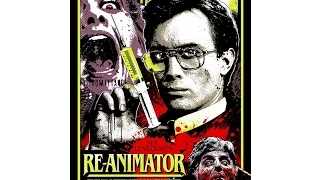 Talking re-animator 1985 H. P. Lovecraft zombie re animation cult horror film review