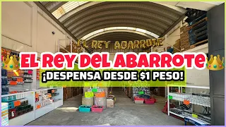 🤯MEGA BODEGA de ABARROTES ¡COMPRA + BARATA TU DESPENSA!🤑/ “EL REY DEL ABARROTE” / CIUDAD DE MÉXICO