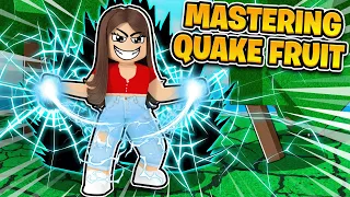 We Unlocked The LEGENDARY QUAKE FRUIT! *ITS OVERPOWERED* (Roblox Blox Fruits)