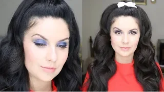 Maquillaje y Peinado de 1960 | EASY 1960s Makeup and Hair ♥ Nena Moreno