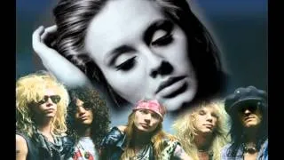 Adele Vs Guns N' Roses - Someone Like Heaven's Door