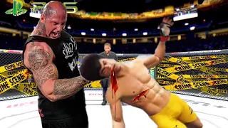 UFC4 Bruce Lee vs. Martyn Ford EA Sports UFC 4