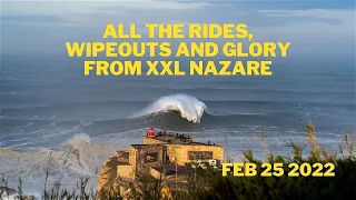 All the Wipeouts, All the Rides, Glory from XXL Nazare | Feb 25 2020