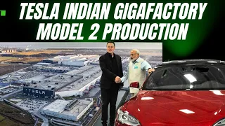 Tesla investing $3 billion on Indian Gigafactory to build $25,000 Model 2