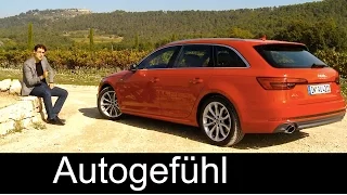 Audi A4 Avant Estate/Wagon/Kombi FULL REVIEW test driven quattro all-new neuer 2016