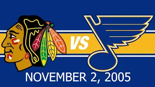 Blues Highlights: Blackhawks at Blues: November 2, 2005