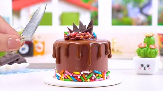 Yummy Chocolate Cake 🌈🤩🍫1000+ So Delicious Miniature Rainbow Chocolate Cake Decorating Ideas 😋